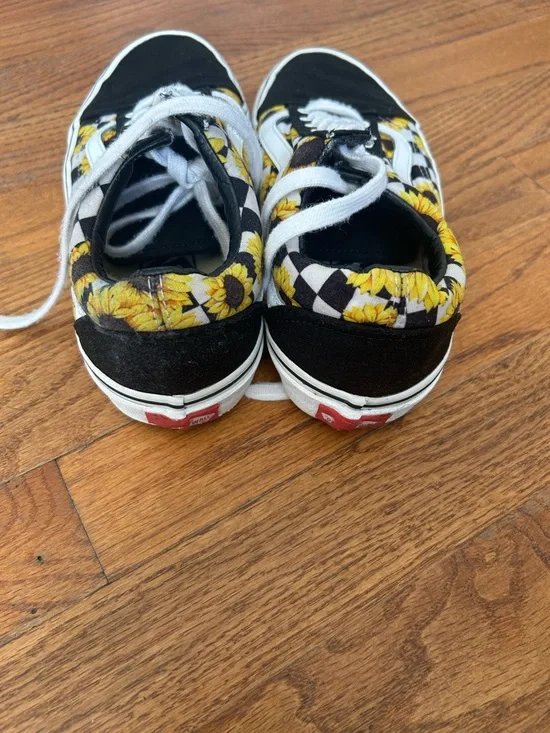 Vans sunflower old skool sneakers women’s 7 - Picture 4 of 5